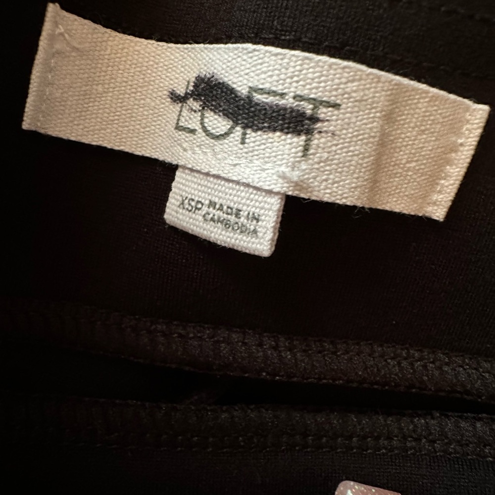 LOFT Black Slacks - Picture 3 of 8